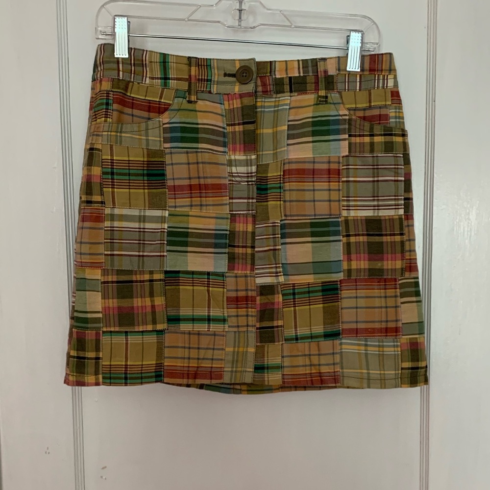 Loft Plaid Skirt